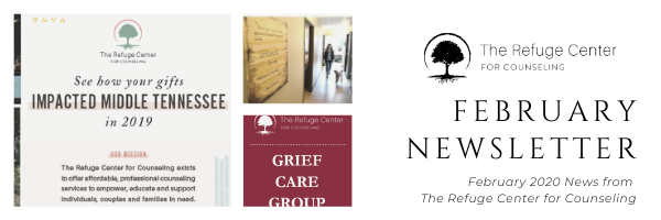 The Refuge Center February 2020 Newsletter